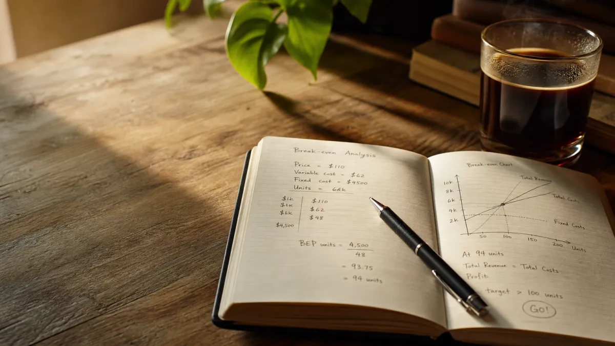 Calculette seuil de rentabilité : point mort avec b2btoday.com
